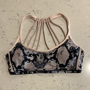 Free to be wild Lululemon sports bra